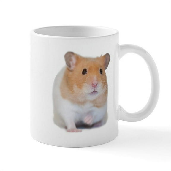CafePress - Hamster Mug - 11 oz Ceramic Mug - Novelty Coffee Tea Cup