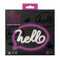 thumbnail image 1 of Néon Hello LED Panneau - Alimenté par Batterie et USB, 1 of 2