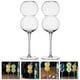 thumbnail image 3 of 2pcs Glass Cocktail Goblets Glass Drinking Cups Cold Water Glasses Restaurant Red Wine Goblets, 3 of 3