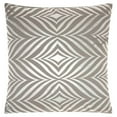 thumbnail image 1 of Mina Victory Luminescence Diamond Zebra Decorative Throw Pillow, 1 of 4