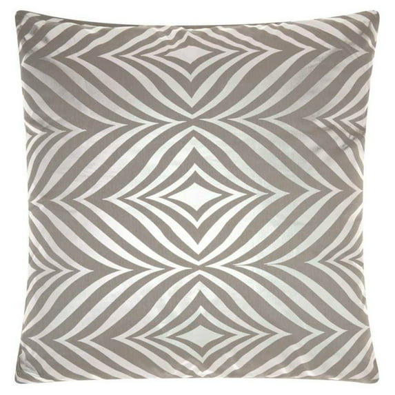 Mina Victory Luminescence Diamond Zebra Decorative Throw Pillow