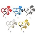 thumbnail image 4 of Yuarrent Adhesivo para espejo de pared de rosas, accesorios para el hogar, boda, fiesta, interior, romántico, autoadhesivo, acrílico, accesorio de Decoración del hogar Plata Yuarrent HA077377-04, 4 of 6