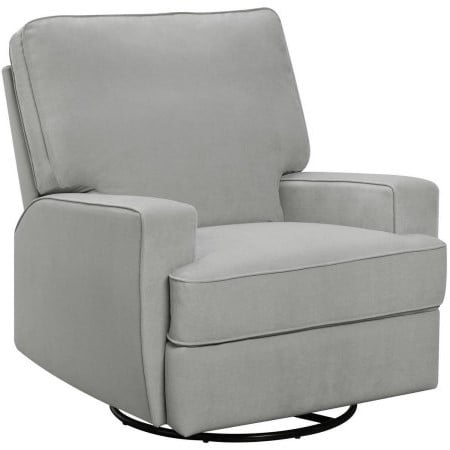 Baby Relax Rylan Swivel Gliding Recliner, Gray