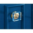 thumbnail image 2 of Maria Modern High Gloss Lacquer Wood Sideboard in Blue, 2 of 3