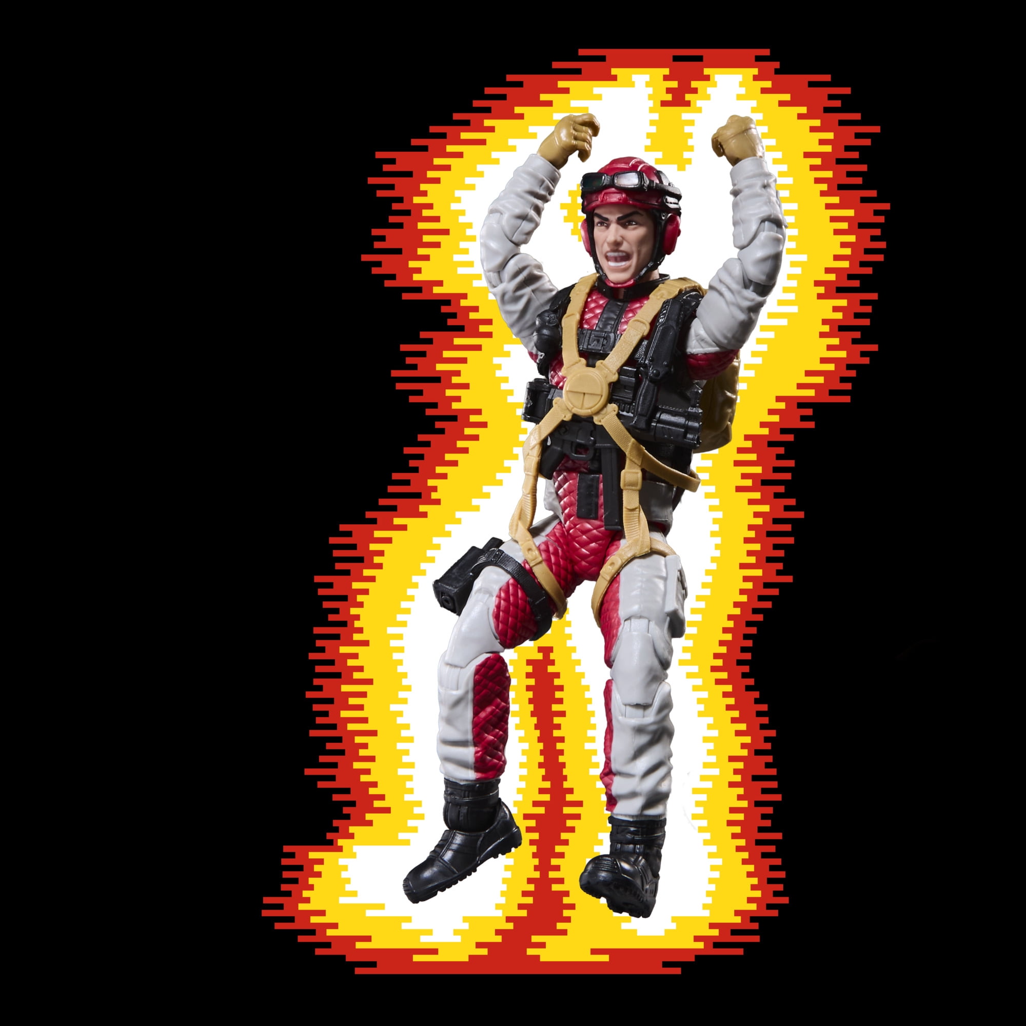 G.I. Joe Classified Series Retro Cardback, David “Crazylegs” Thomas, 6” Action Figure