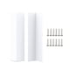 thumbnail image 2 of Protectores de esquinas de pared de 2 piezas para uso residencial y comercial, resistentes y versátiles. blanco, 2 of 8
