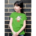 thumbnail image 2 of Cute Lamb In Basket T-Shirt Juniors -Image by Shutterstock,  Large, 2 of 4