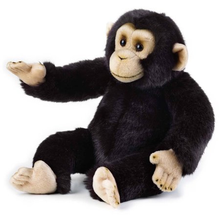 Stuffed Chimpanzee - Lelly National Geographic Plush, Chimpanzee