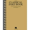 Fake Books: Classical Fake Book: Over 850 Classical Themes and Melodies in the Original Keys (Paperback)