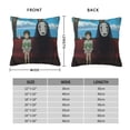 thumbnail image 4 of Spirited Away Throw Pillow Cover Decoration Pillow Case Cushion Home Decor for Home Sofa Couch 22"x22", 4 of 7