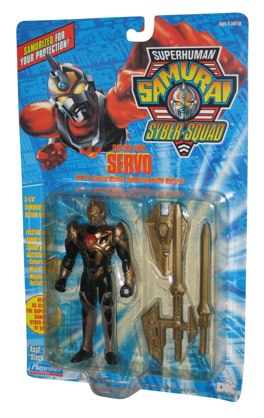Serv0 SuperHuman Samurai Syber Squad Sticker