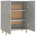thumbnail image 3 of vidaXL Sideboard Concrete Grey 70x34x90 cm Engineered Wood, 3 of 5