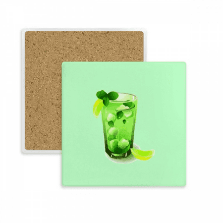 

Realistic Pretty Pictures Fruit Cider Coaster Cup Mat Mug Subplate Holder Insulation Stone