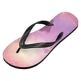 thumbnail image 2 of Unisex Comfort Flip Flops Summer Thong Sandals Non Slip Soles Flip Flop for Beach, Pool, and Daily Wear Pink Sky L, 2 of 8
