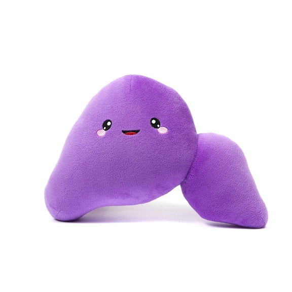 Liver Plush Organ - Nerdbugs Liver Plushie Organ Toys- Go on, liver little!