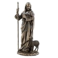 thumbnail image 1 of Wu Jesús El Buen Pastor Estatua Escultura 11 Pulgadas (Bronce), 1 of 1