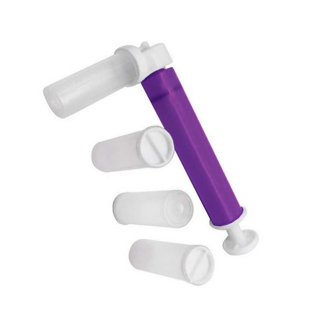 Advancent Bomba de aerógrafo manual para pasteles Herramienta de decoración de rociador para colorear postres Herramientas y accesorios para hornear Púrpura