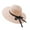 Pink, variant on Duoif Summer Hats for Women Spring and Summer Women Beach Personality Holiday Casual Woven Sun Hat Beach Hats for Women Beige