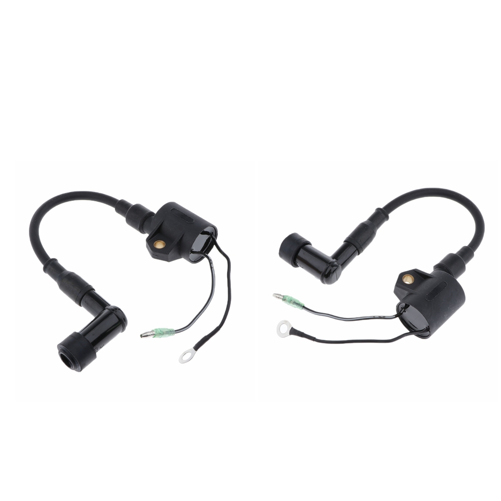 6h5 2x Ignition Coil For Outboard Motor 40hp 50hp 3 Cylinder Walmart Com