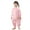 Pink bow rabbit, variant on WIBACKER 9M-6Y Baby Warm Flannel Sleeping Bag with Feet, Rabbit Sleepsuit, Kids Toddler Girls Double Zipper Wearable Sleep Sack