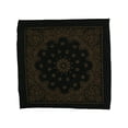 thumbnail image 1 of CTM® Metallic Gold Paisley Print Bandana, 1 of 2