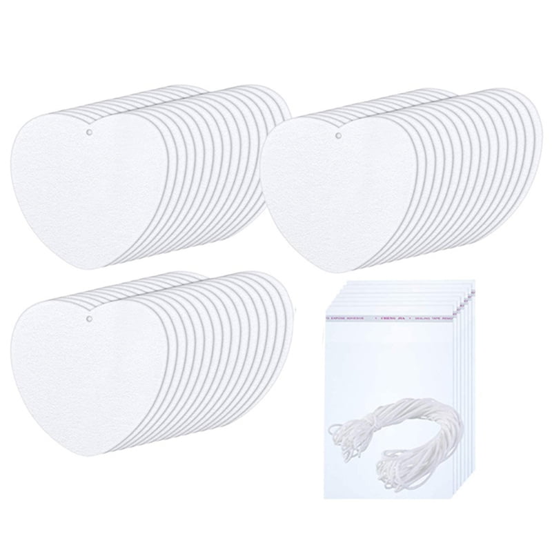 ZUARFY Sublimation Air Freshener Blanks DIY Air Freshener Scented