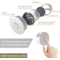 thumbnail image 7 of VST Under-Cabinet LED Lights, 12V 2W/Pc, Wireless Dimmer Switch, Recessed or Surface Mount Puck Light for Kitchen, 4000K, 3 pack，Black, 7 of 7