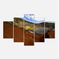 thumbnail image 2 of In El Golfo Lanzarote Spain Musk Pond - Impression sur Toile Seashore, 2 of 3