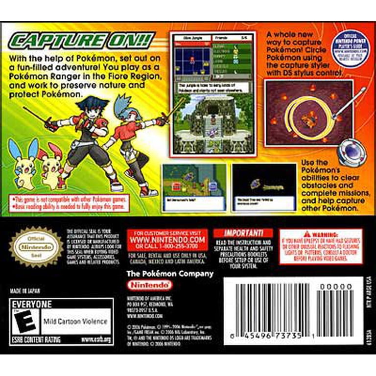 Pokemon Ranger - Nintendo DS - Walmart.com