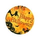 thumbnail image 2 of Letrero de bienvenida para puerta de Halloween Letrero de puerta de Halloween Suministros para fiestas de terror de Halloween Decoraciones redondas Feliz Halloween, 2 of 9