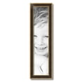 thumbnail image 1 of ArtToFrames 6x26" Black Panel With Gold Lip Picture Frame, Multi Wood Poster Frame, with Regular Acrylic and 2 (FBPL-5092), 1 of 6