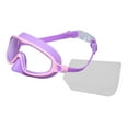 thumbnail image 4 of Gafas de natación para niños, equipo de natación antivaho, elegantes, con protector nasal, gafas de para piscina, buceo, interior y exterior. Rosa púrpura, 4 of 8