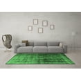 thumbnail image 3 of Ahgly Company Indoor Square Persian Emerald Green Traditional Area Rugs, 5' Square, 3 of 4