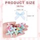 thumbnail image 2 of 100 Pcs Mini Gingham Ribbon Bows para Manualidades DIY Decoración de Pasteles, Bodas y Fiestas de Cumpleaños, Azul Claro y Blanco, 2 of 5