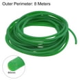 thumbnail image 2 of Uxcell Round Belts 5mm Dia 8 Meters Length Rough Surface PU Polyurethane, Green, 2 of 4