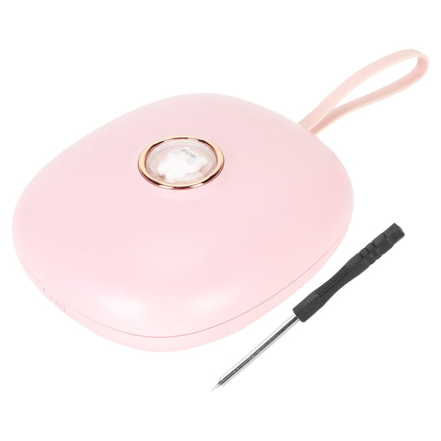 Reloj despertador digital con vibración, portátil, LED, electrónico, digital, para personas que duermen profundamente, estudiantes y niños, color rosa.