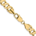 thumbnail image 2 of 14K Yellow Gold 8.75mm Concave Open Figaro Link Chain 24 Inch, 2 of 6
