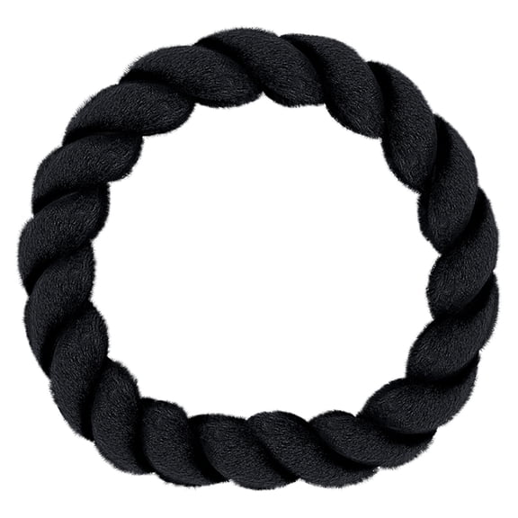 KQJQS D-Type Car Steering Wheel Cover, Fashionable Plush 14-15 Inch Universal Steering Wheel Cover