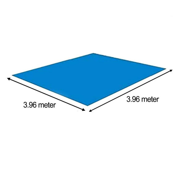 GLFILL Waterproof Pool Groundsheet Suitable for Various Inflatable Pool Sizes 3.96×3.96