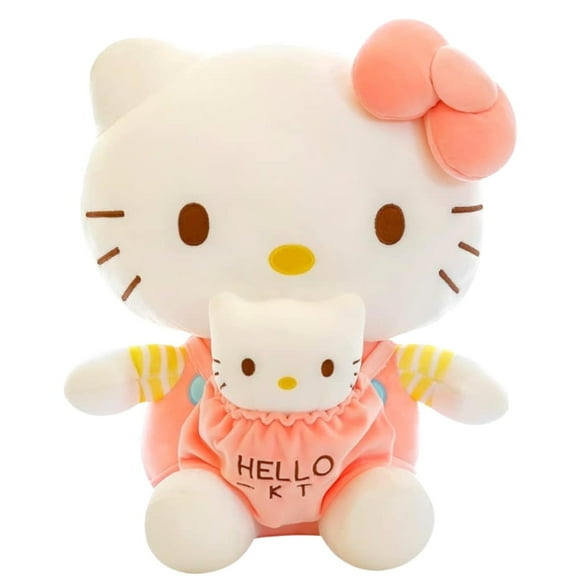 Kawaii Hello Kitty Cat Plush Doll - Adorable KT Cat Stuffed Toy for Kids - 32 cm