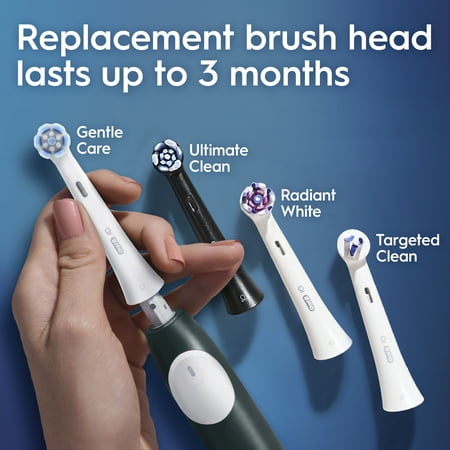 Oral-B iO2 Rechargeable Electric Toothbrush Kit - Forest Green