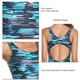 thumbnail image 5 of Traje de baño de una pieza Patrón de impresión Diseño sin espalda Traje de baño elástico de una pieza Traje de baño deportivo para mujer Verde XL, 5 of 6