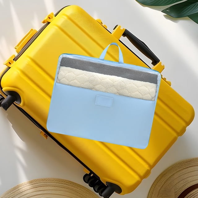 Compression Packing Storage, Expandable Travel Bag, Durable Polyester Material, 24L Capacity, For Luggage, Business Travel, Efficient Organization, Lightweight Design, Airline Friendly, Pack