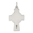 thumbnail image 4 of FB Jewels Sterling Silver Antiqued Irish Cross Pendant, 4 of 4