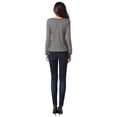 thumbnail image 5 of Richie House Women's Striped Pullover Sweater RH2056-L, 5 of 7