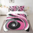 thumbnail image 2 of Castle Fairy Geometric Stripes 7Pcs Bedding Comforter Set for Teens Women Men,Abstract Art Queen Bedding Sets Super Cozy,Minimalist Lines Queen Sheet Sets,Lightweight Room Decor, 2 of 8
