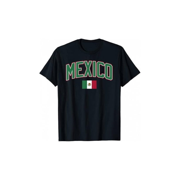 unisex 100% Cotton Mexico Flag Tee – Hispanic Pride Vintage Style – oversized Gym Shirt & Casual Short Sleeve Top