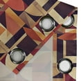 thumbnail image 4 of Ambesonne Grommet Curtain, , 50"x120", Eggshell Plum and Marigold, 4 of 5