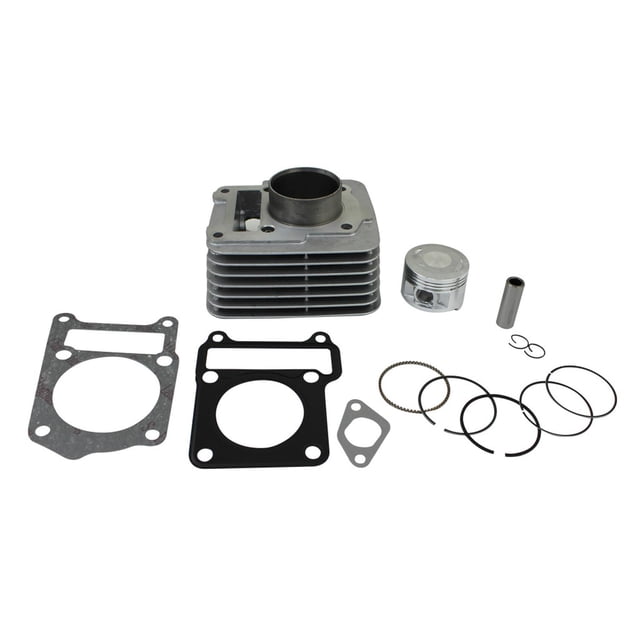 CILINDRO CON PISTON SET YH YBR 125 CEXPRESS (15-19) plateado