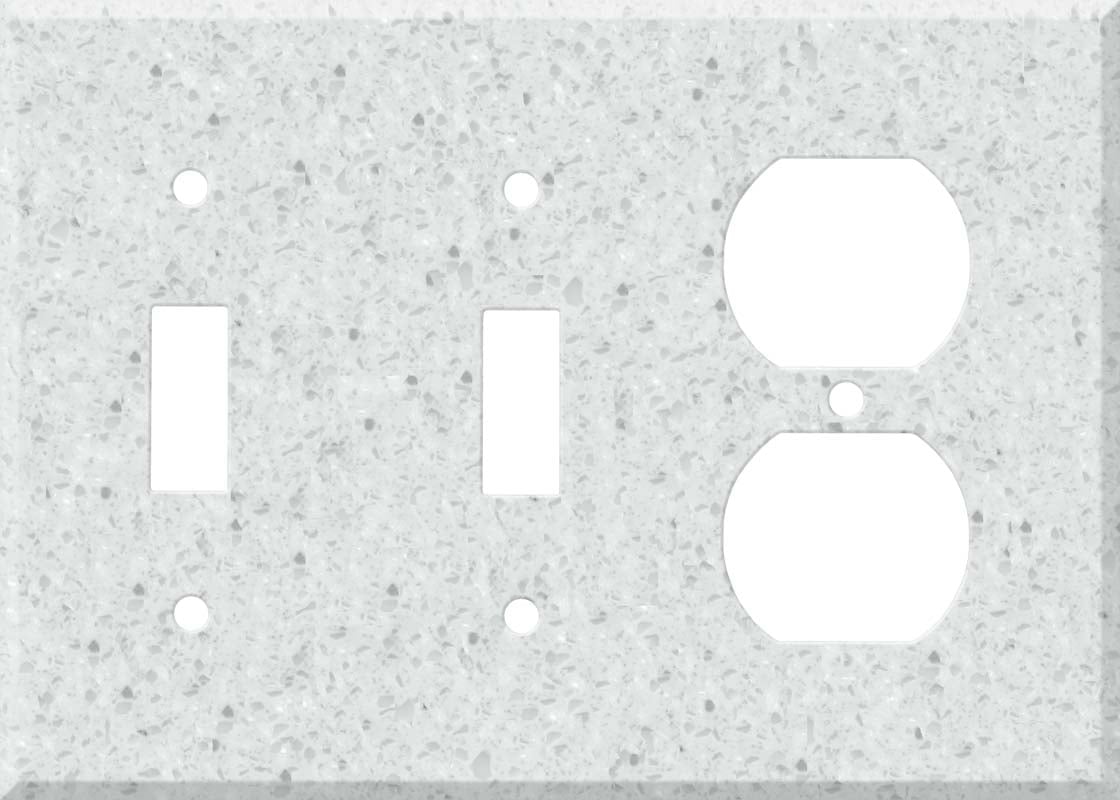 Corian Silver Birch 2 Toggle Outlet Combo Wallplates Walmart Com Walmart Com Corian Silver Birch 2 Toggle Outlet Combo Wallplates Walmart Com Walmart Com